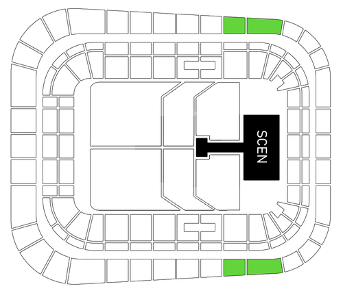 Sittplats läktare B