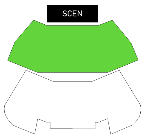 Sittplats läktare nedre