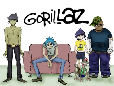 Bild av Gorillaz