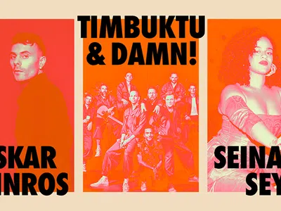 Picture of Seinabo Sey, Oskar Linnros och Timbuktu & Damn