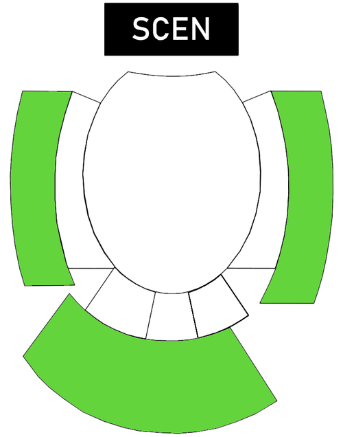 Sittplats balkong