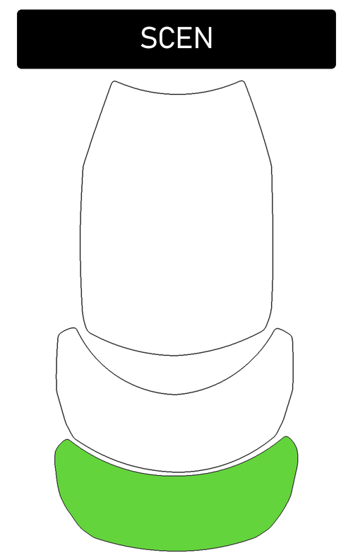 Sittplats andra balkong