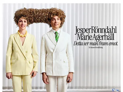 Jesper Rönndahl och Marie Agerhäll