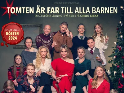 Bild av Tomten är far till alla barnen